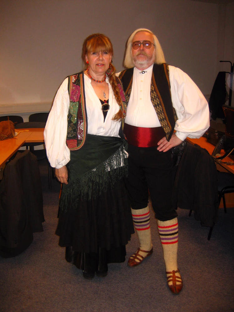 Anna i Wiktor Korczakowscy - filary "S�owianek" i "Pras�owianek". Koncert w Radiu Krak�w..
