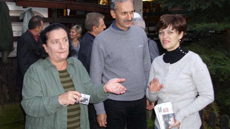 Spotkanie "S�owianek" w "In Cognito" - Ewa Galant i D.W. Samitowscy.