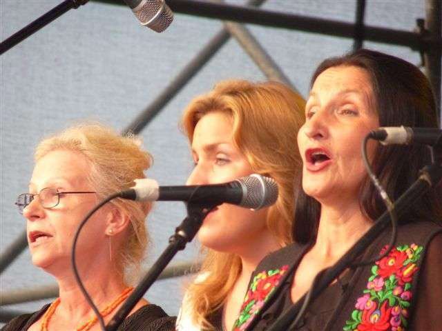 "Prasowianki" na koncercie w Biace Tatrzaskiej - Fot. Agnieszka Stopka - 1.VIII.2010 r.