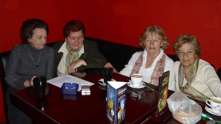 Pierwsze "S�owianki". Zebranie SWIPS w Klubie "Pod Jaszczurami".