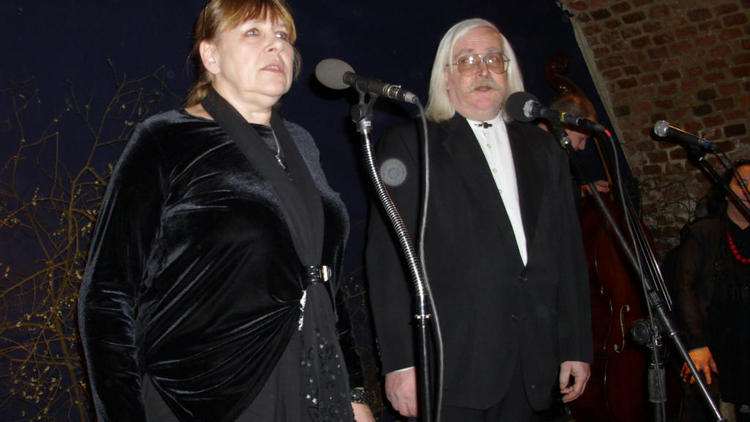Anka i Wiktor Korczakowscy w duecie, na koncercie w Loch Camelot.