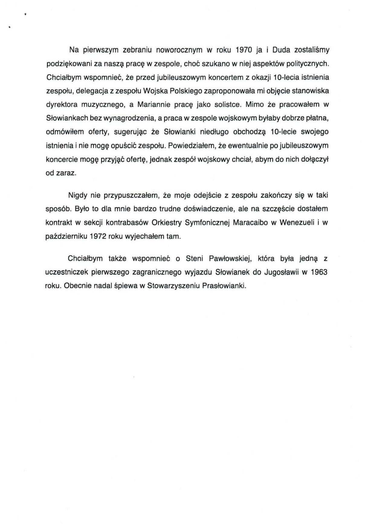 Wspomnienie Jan Oczkowski
