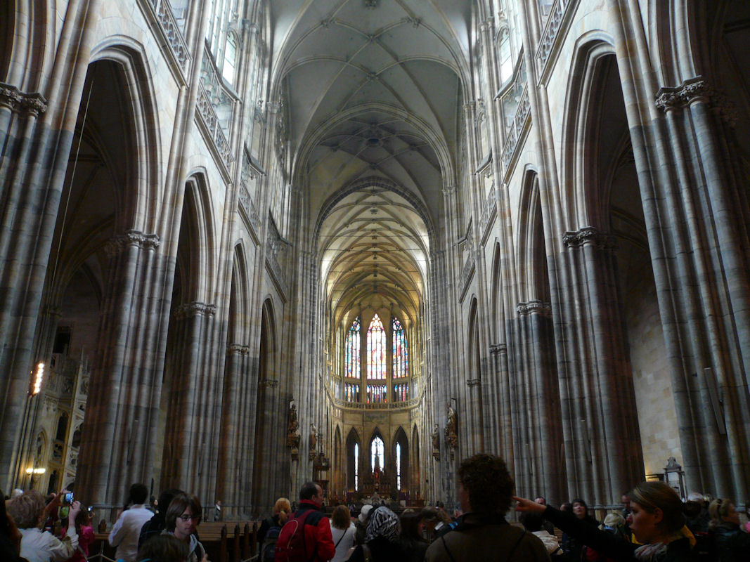 Praga (2009) katedra - ogrom